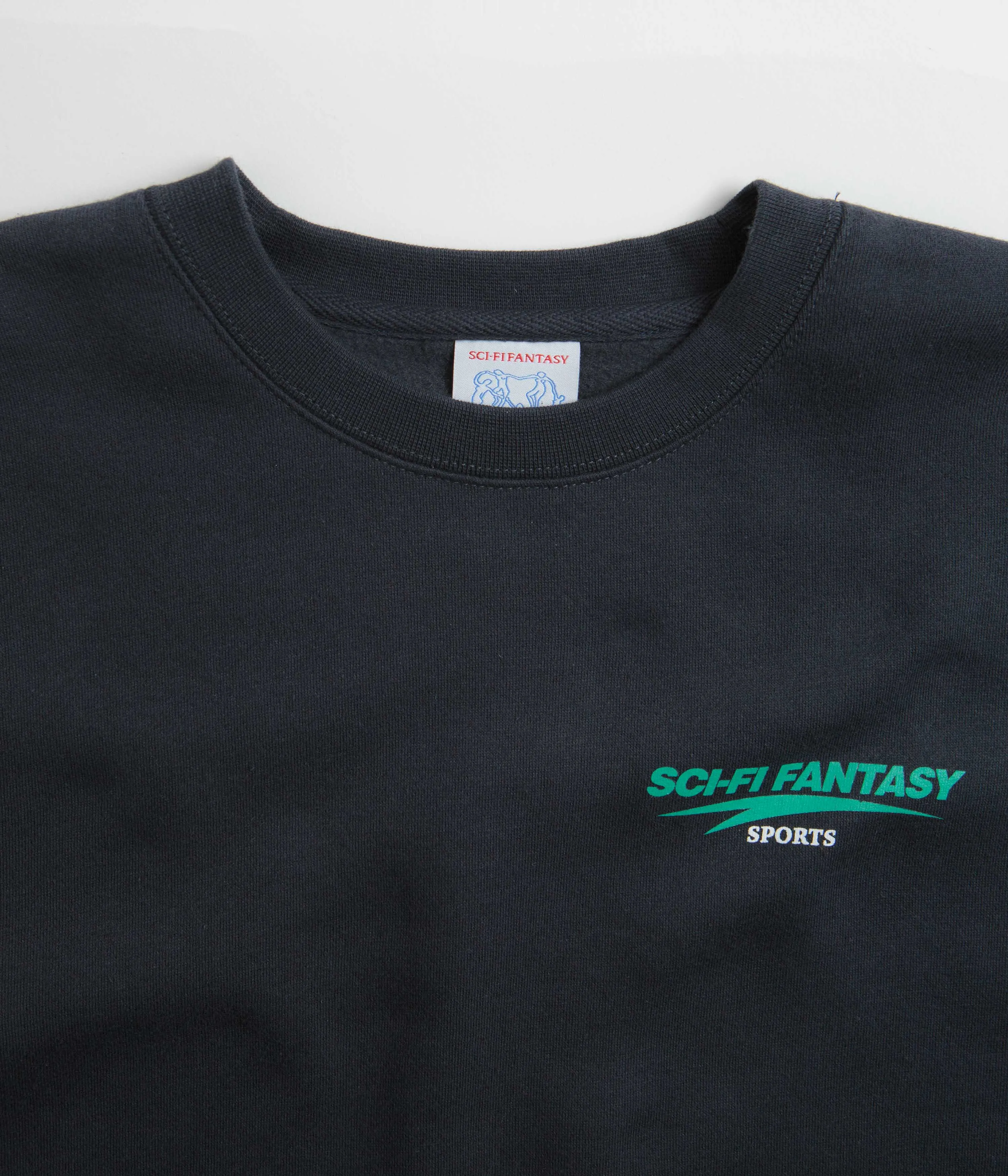 Sci-Fi Fantasy Sports Fleece Crewneck Sweatshirt - Navy