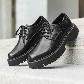 Sejong Textured Derby Shoes