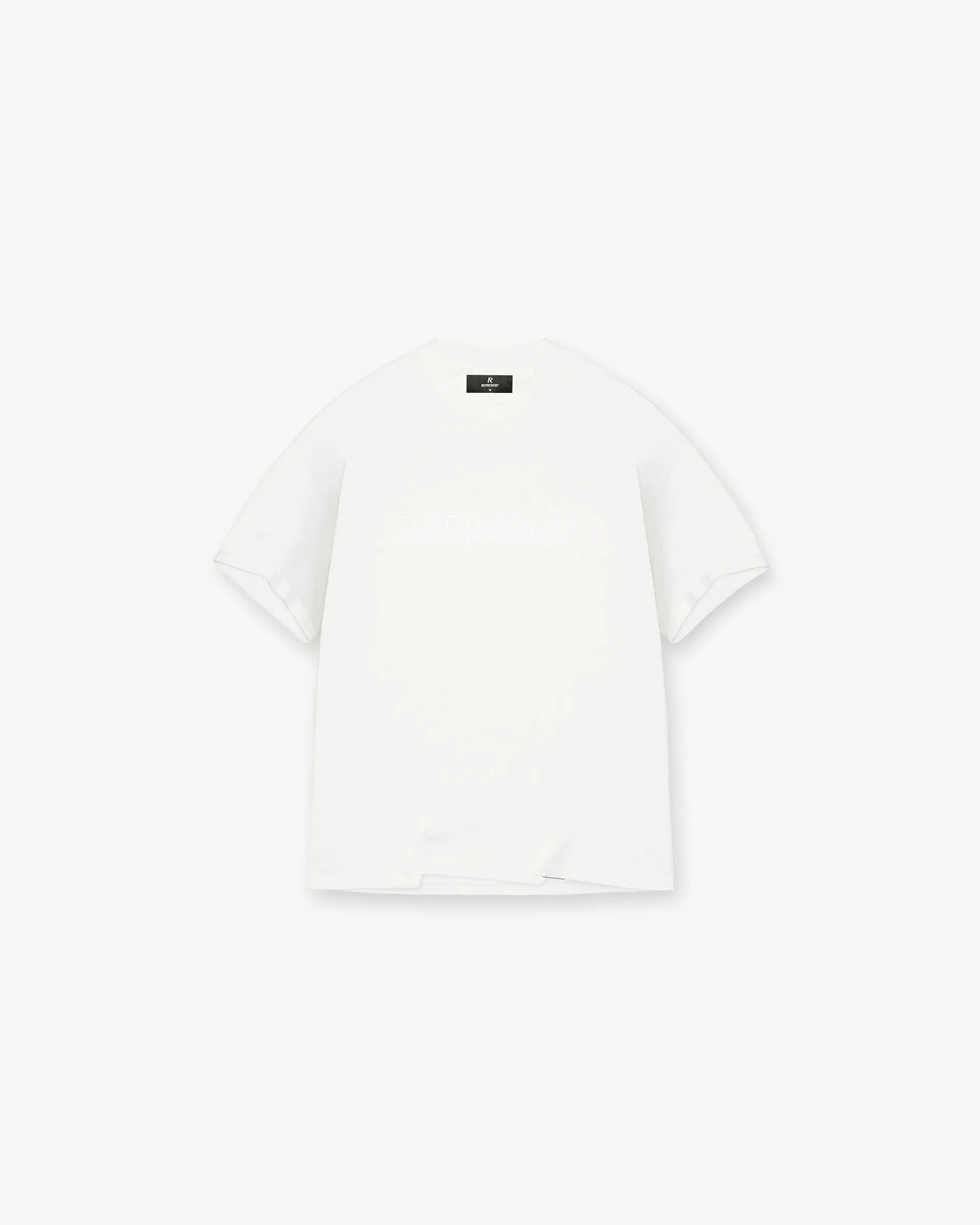 Serif Logo T-Shirt - Flat White