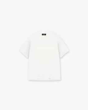 Serif Logo T-Shirt - Flat White