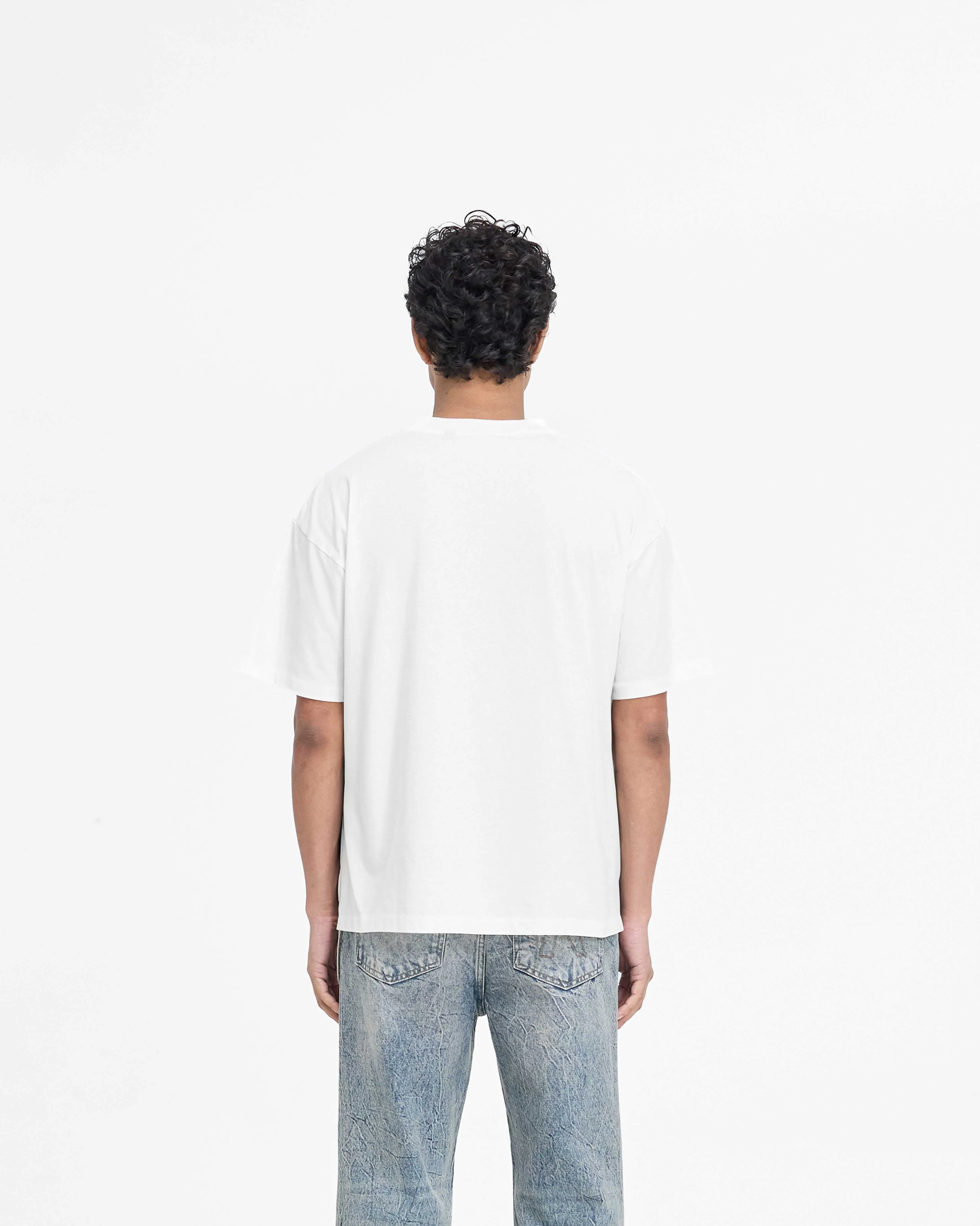 Serif Logo T-Shirt - Flat White