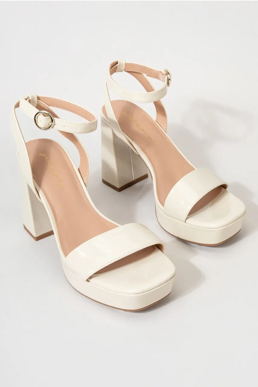 Shannon Ankle Strap Stylish Platforms