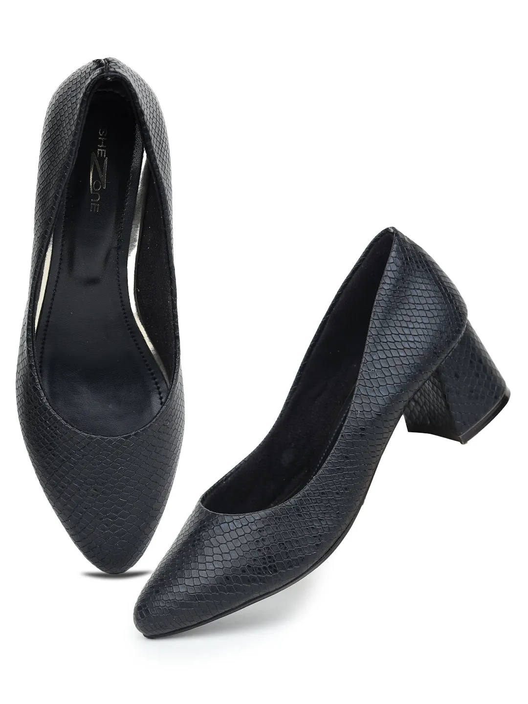 Shezone  Black Women Heels