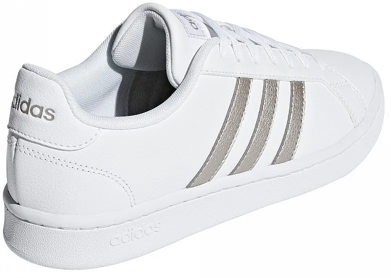 shoes adidas Performance Grand Court - White/Platin Met/White - women´s