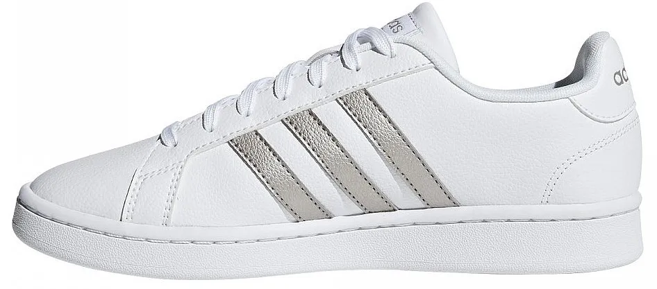 shoes adidas Performance Grand Court - White/Platin Met/White - women´s