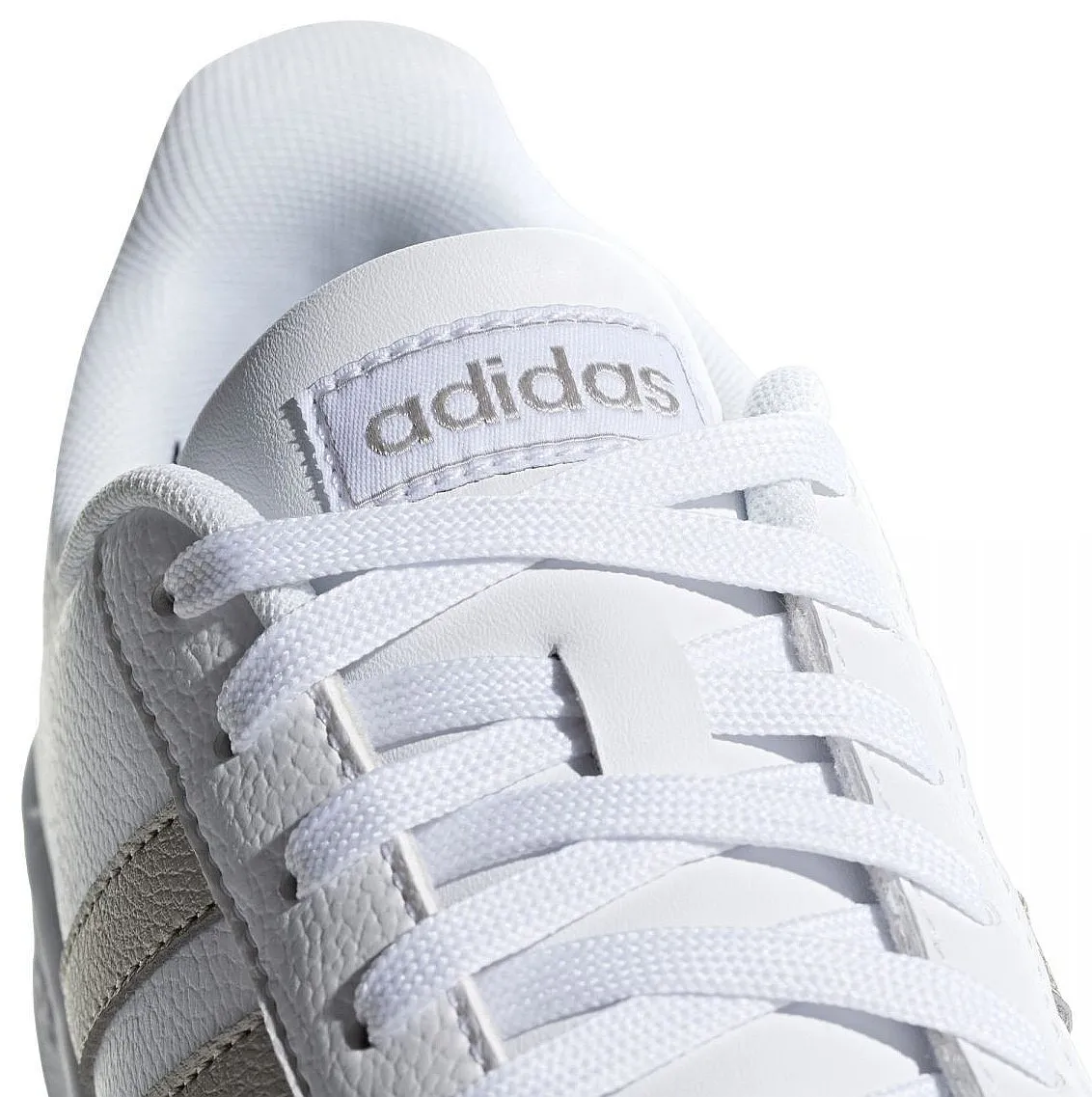 shoes adidas Performance Grand Court - White/Platin Met/White - women´s