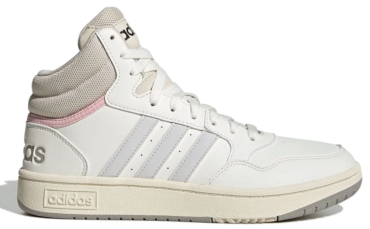 shoes adidas Performance Hoops 3.0 Mid - Cloud White/Dash Grey/Aluminium - women´s