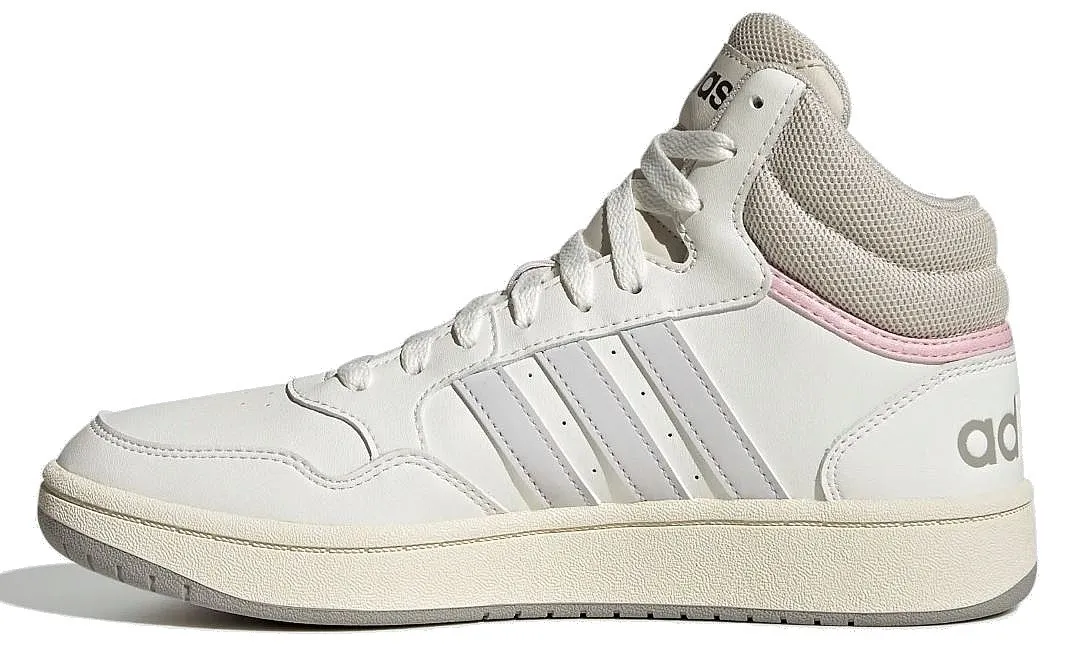 shoes adidas Performance Hoops 3.0 Mid - Cloud White/Dash Grey/Aluminium - women´s