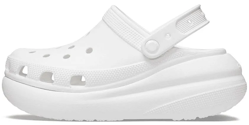 shoes Crocs Classic Crush Clog - White - women´s