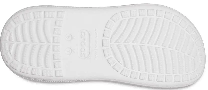 shoes Crocs Classic Crush Clog - White - women´s