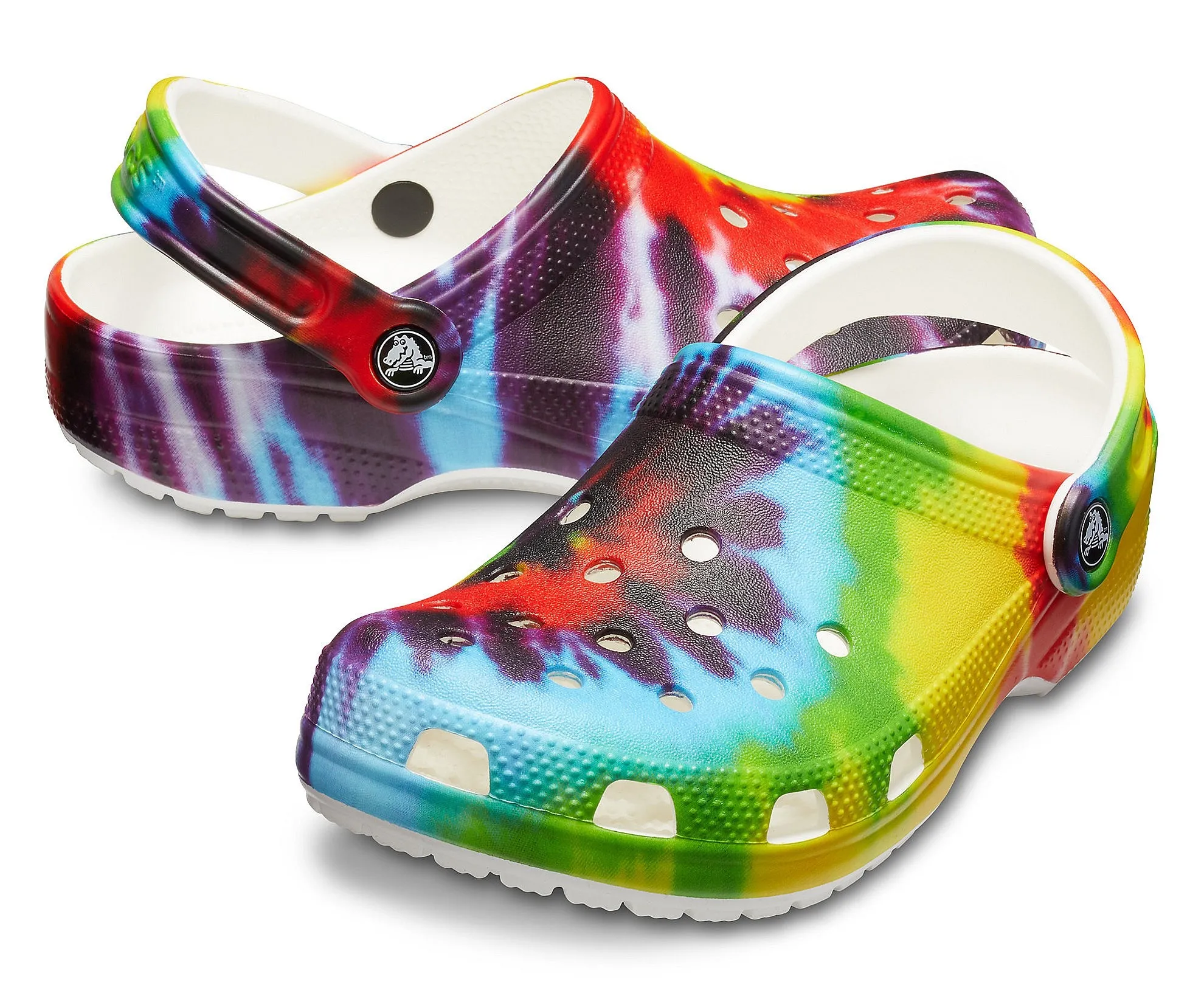 shoes Crocs Classic Tie Dye Graphic Clog - Multi