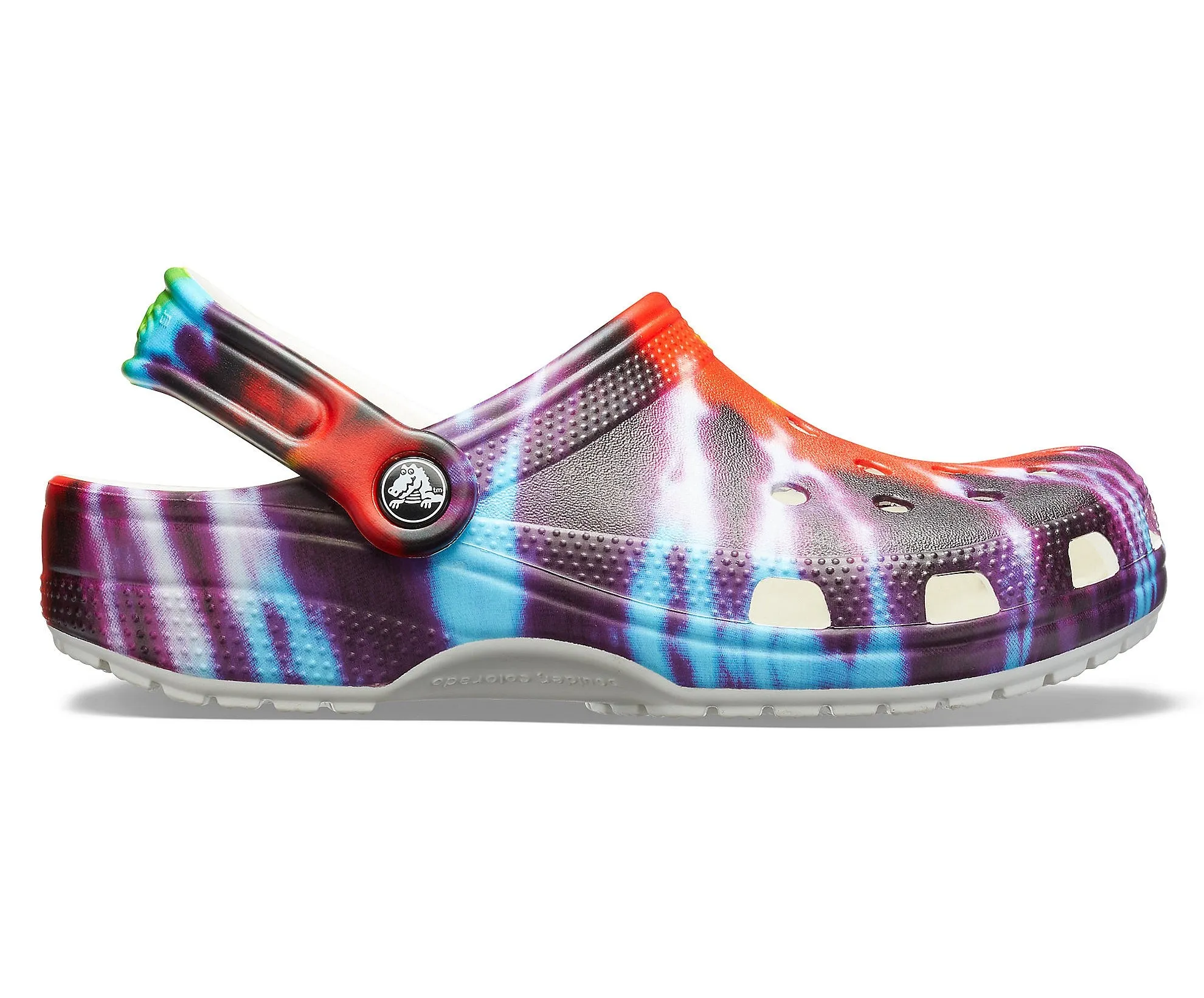 shoes Crocs Classic Tie Dye Graphic Clog - Multi