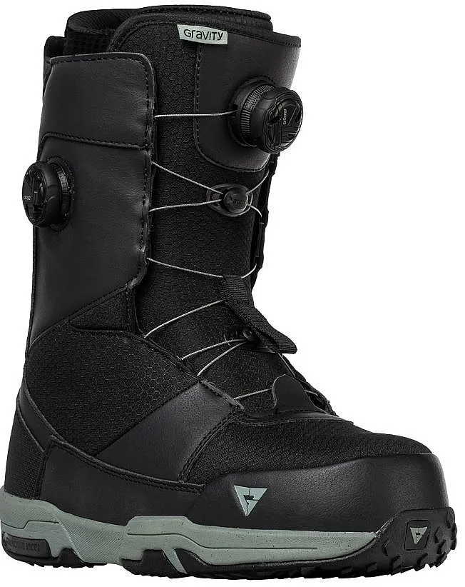 shoes Gravity Manual Dual Atop Boa - Black/Grey - men´s