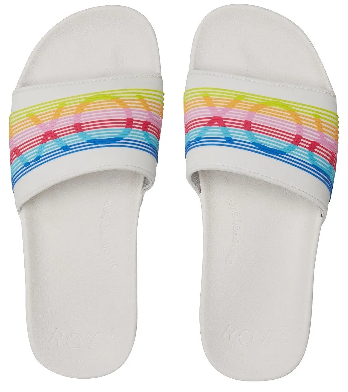 shoes Roxy Slippy LX - TRW/White/Rainbow - women´s