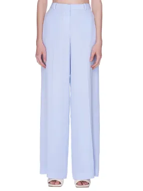 Silk Trousers (21ECPA002SE0801-LIGHT-ICY-BLUE)