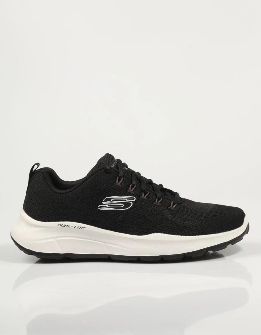 SKECHERS 232519 Equalizer Relaxed Fit Sneakers in Black