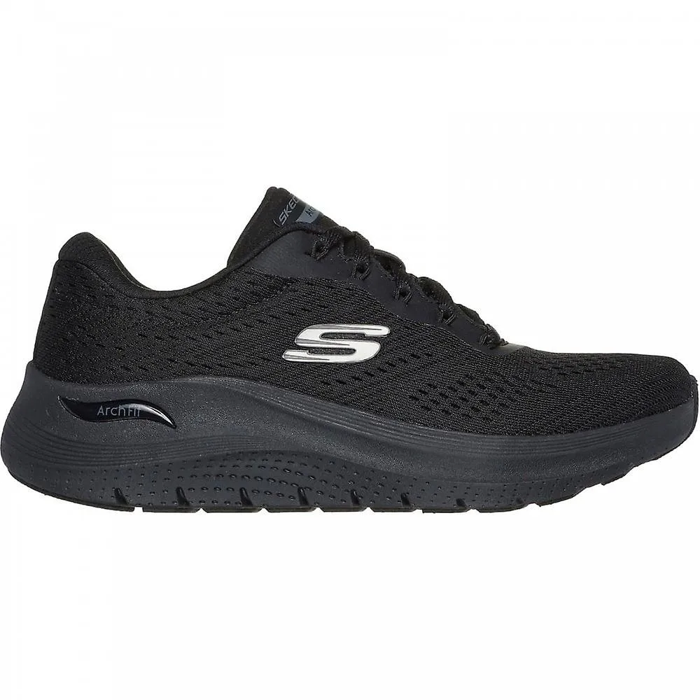 Skechers Arch Fit 2.0 - Big League Black Lace Up Women's Trainers