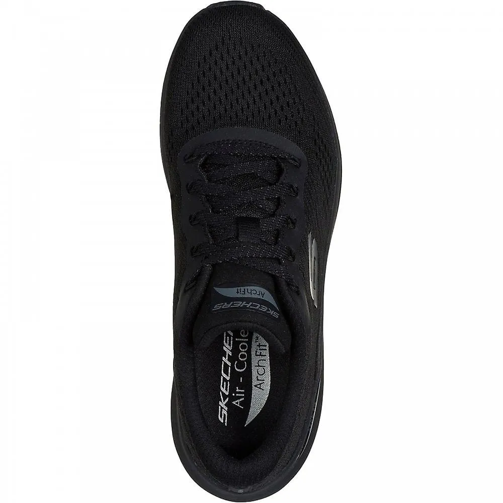 Skechers Arch Fit 2.0 - Big League Black Lace Up Women's Trainers