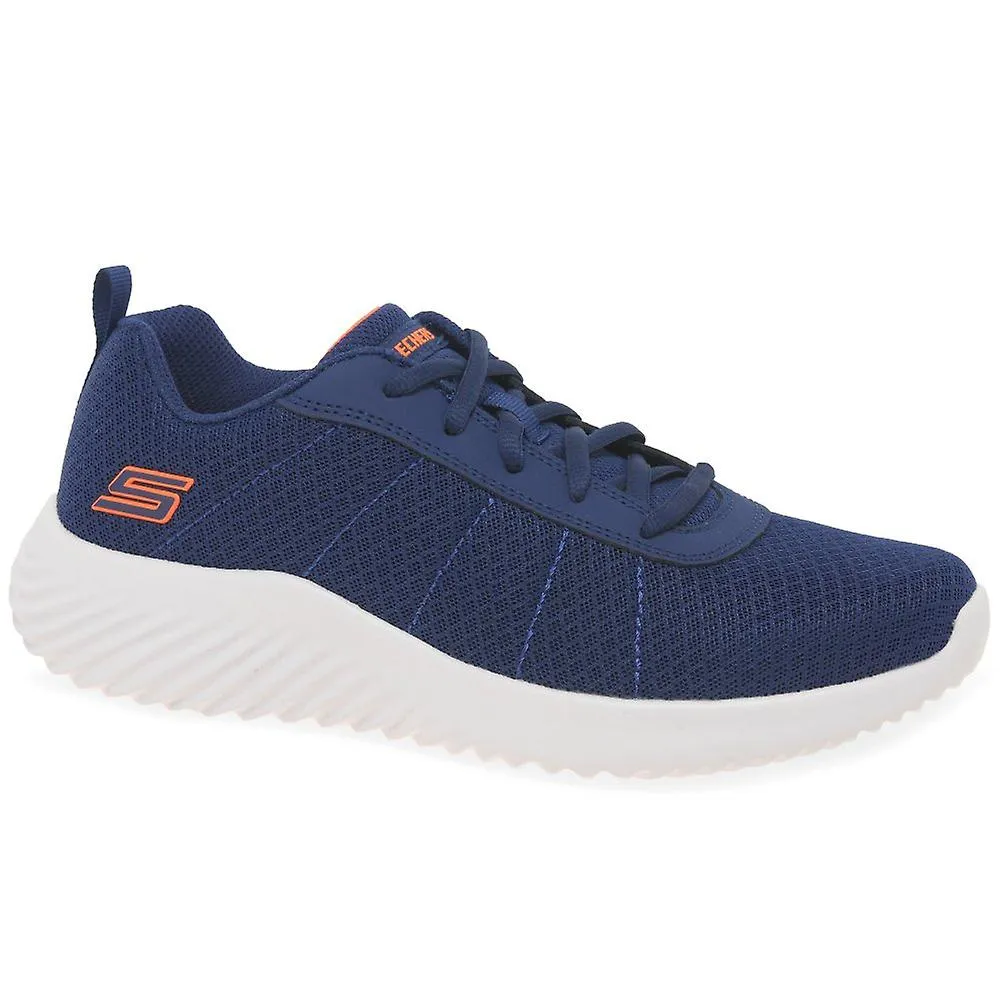 Bounder Lace Boys Senior Trainers - Skechers