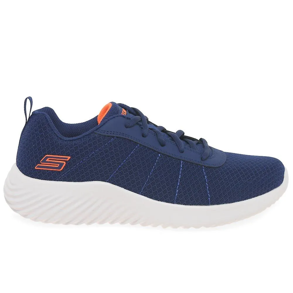 Bounder Lace Boys Senior Trainers - Skechers