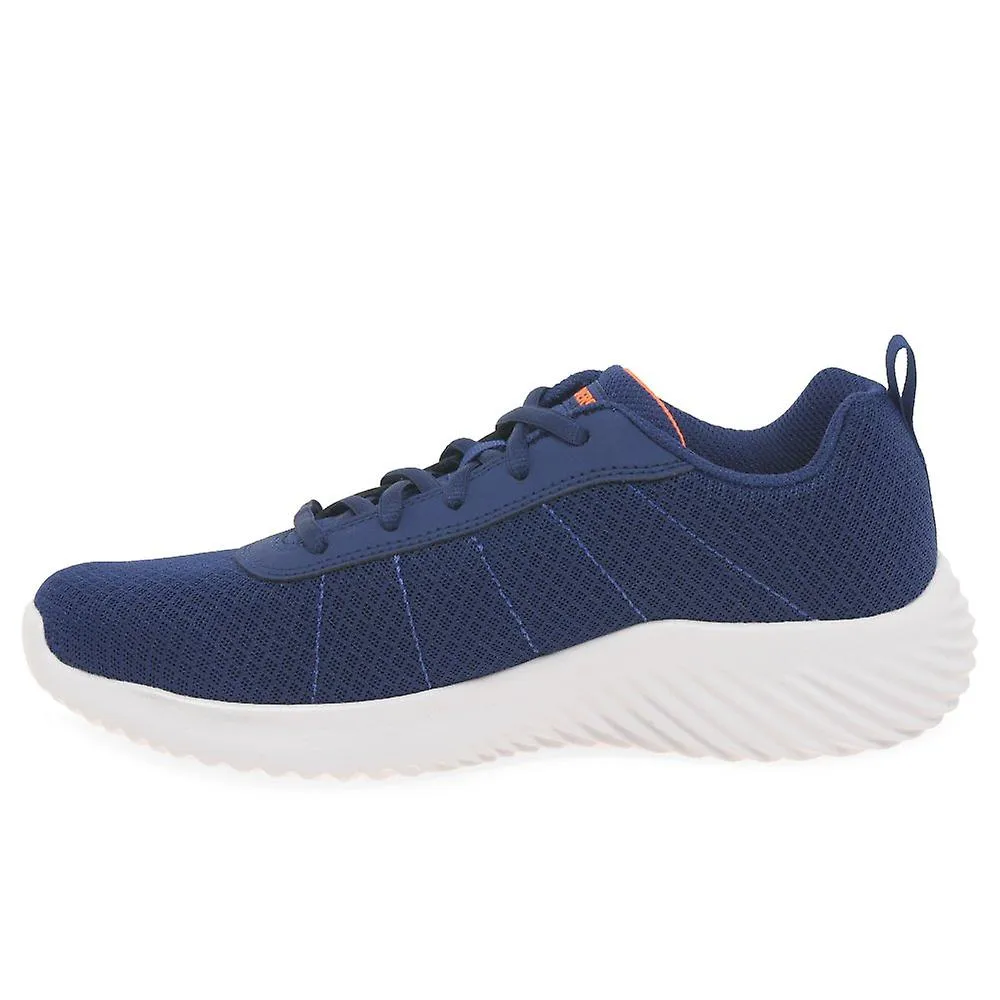 Bounder Lace Boys Senior Trainers - Skechers