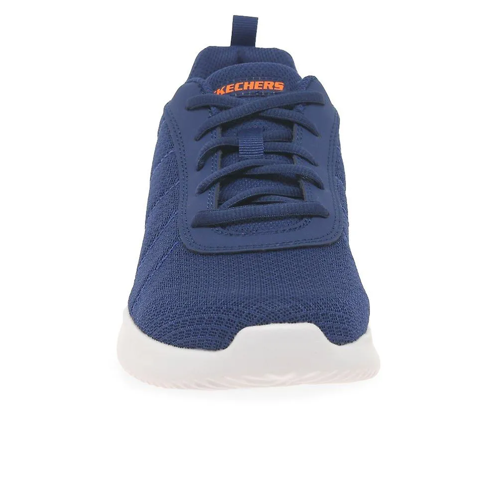 Bounder Lace Boys Senior Trainers - Skechers