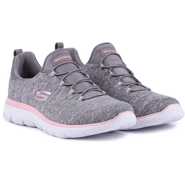 Grey Skechers Shoes