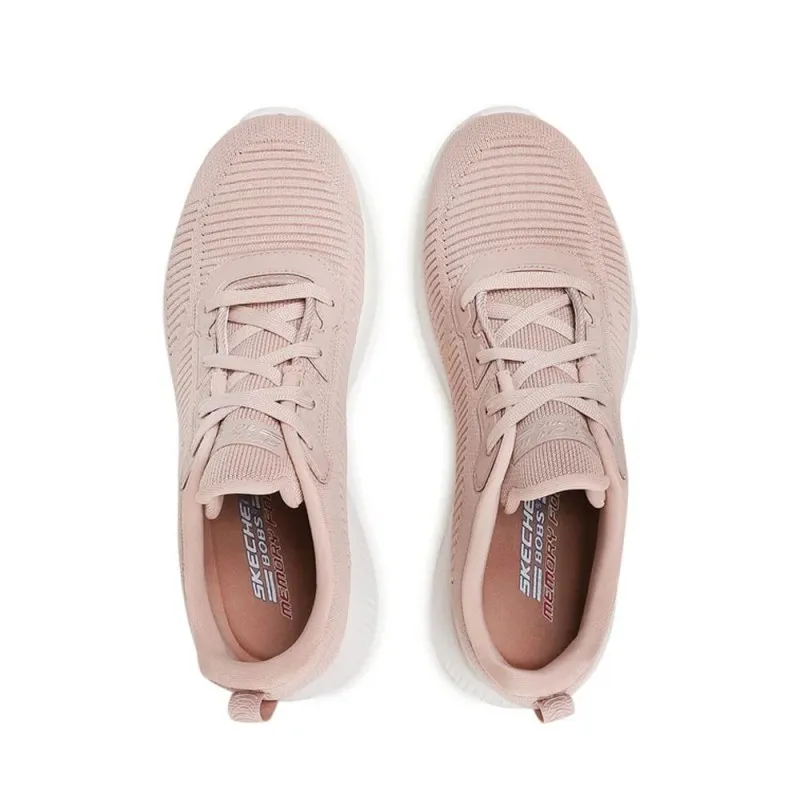 Skechers Tough Talk Mujer Nude Sneakers