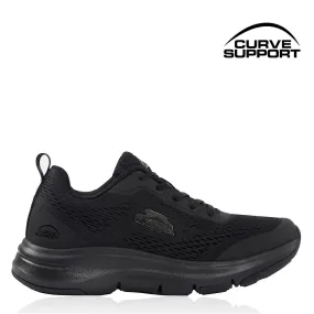 Slazenger Ladies Trainers, Curve Support E Mesh