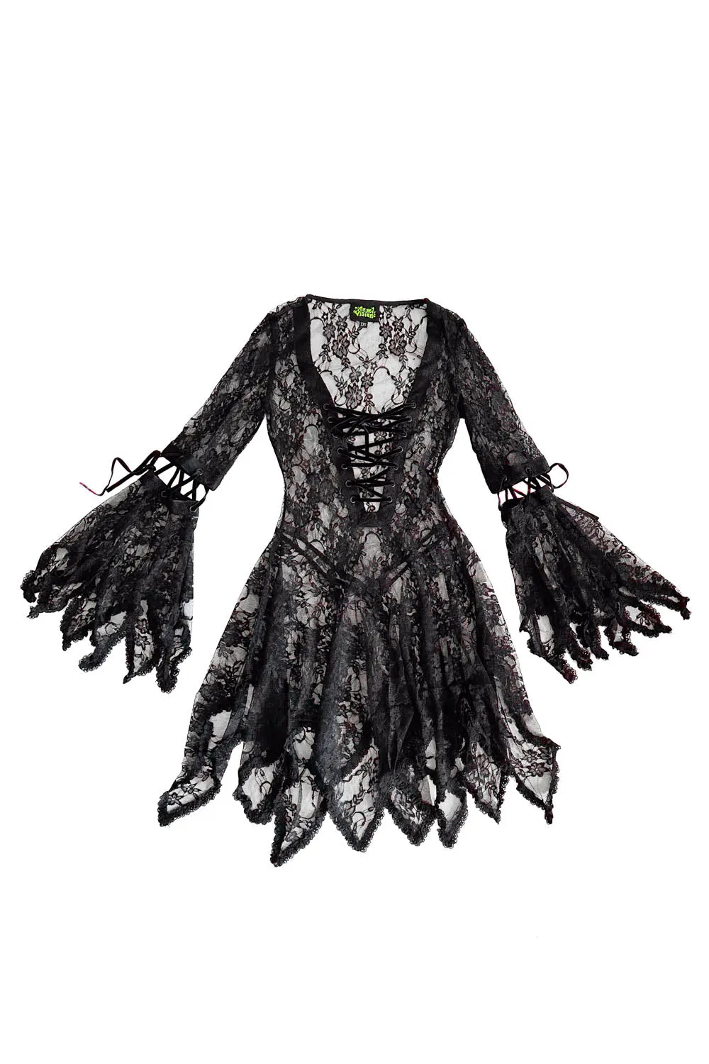 Sonja Black Lace Dress