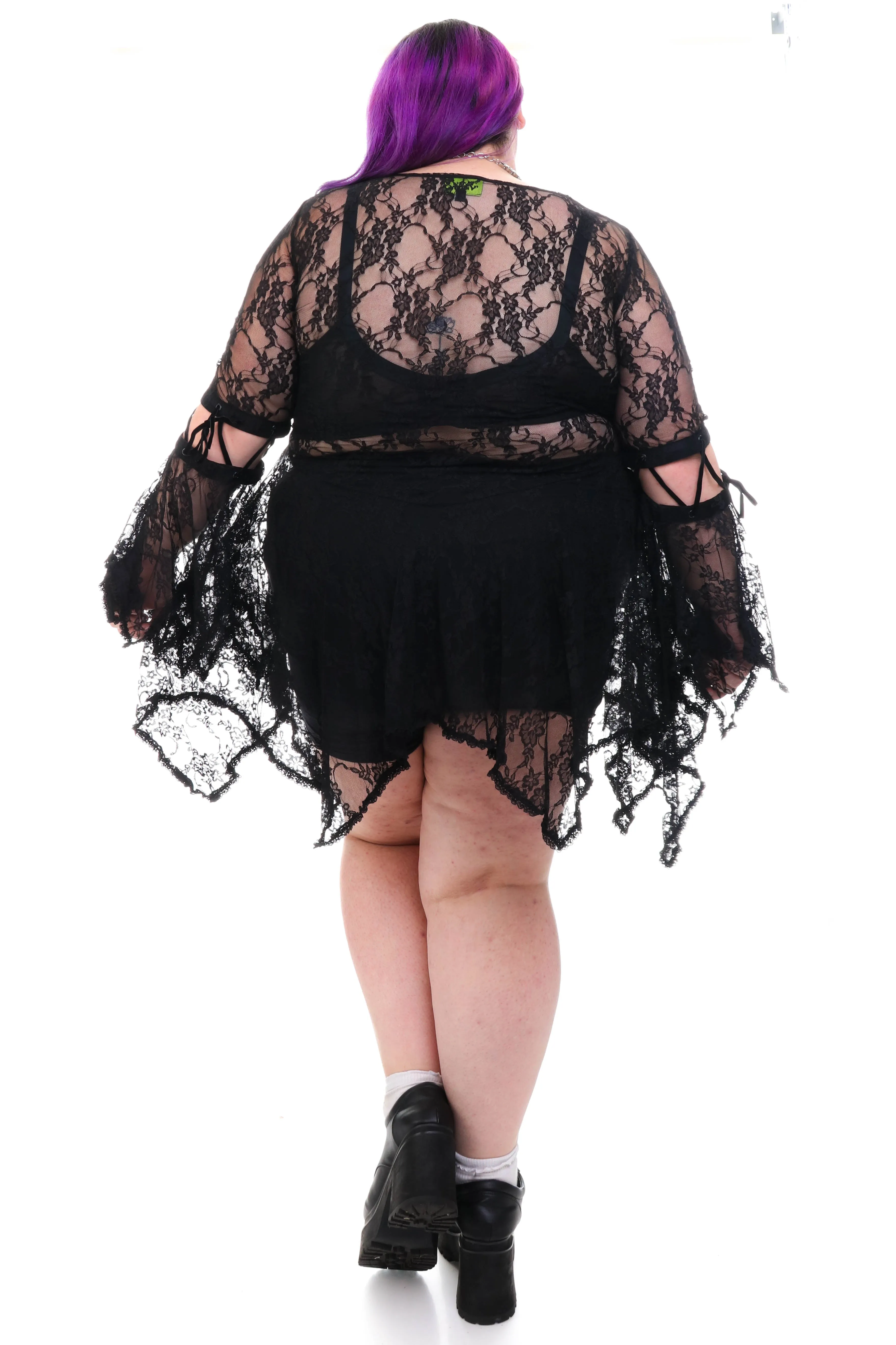 Sonja Black Lace Dress