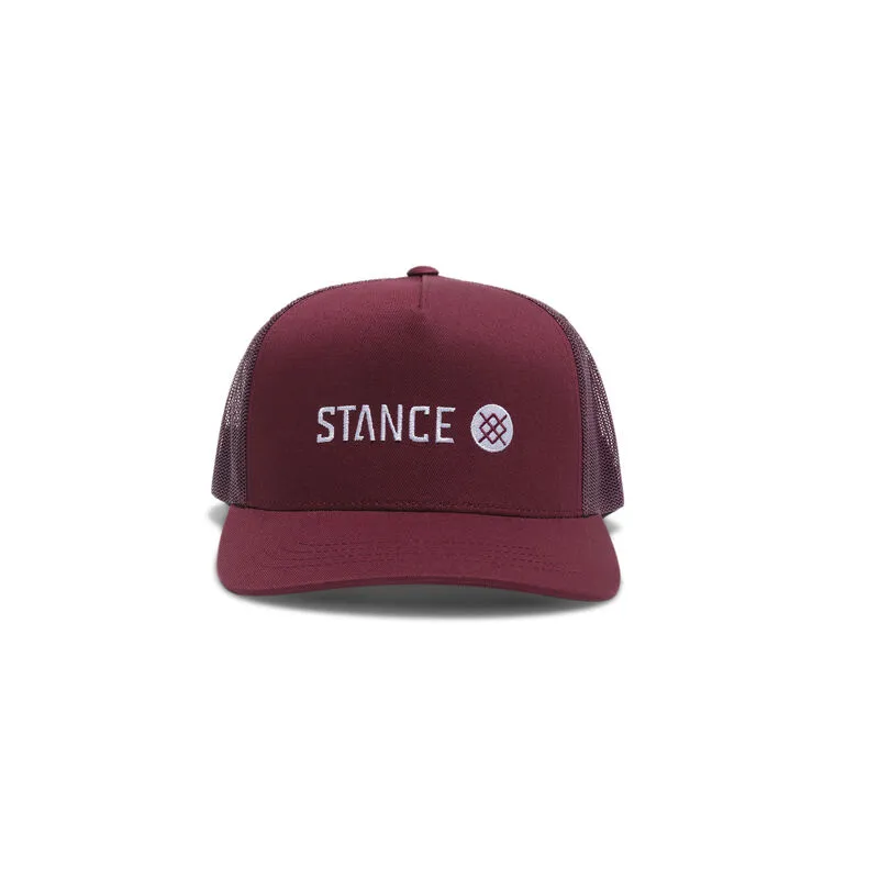 Stance Icon Trucker Hat-Purple