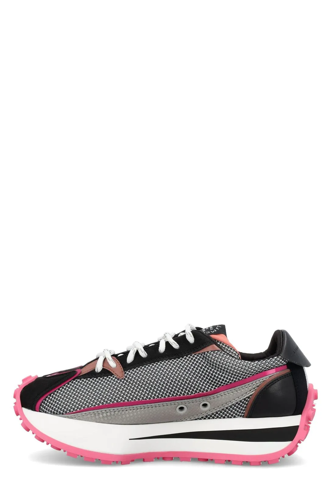 Stella McCartney Reclypse Lace-Up Sneakers with Round Toe