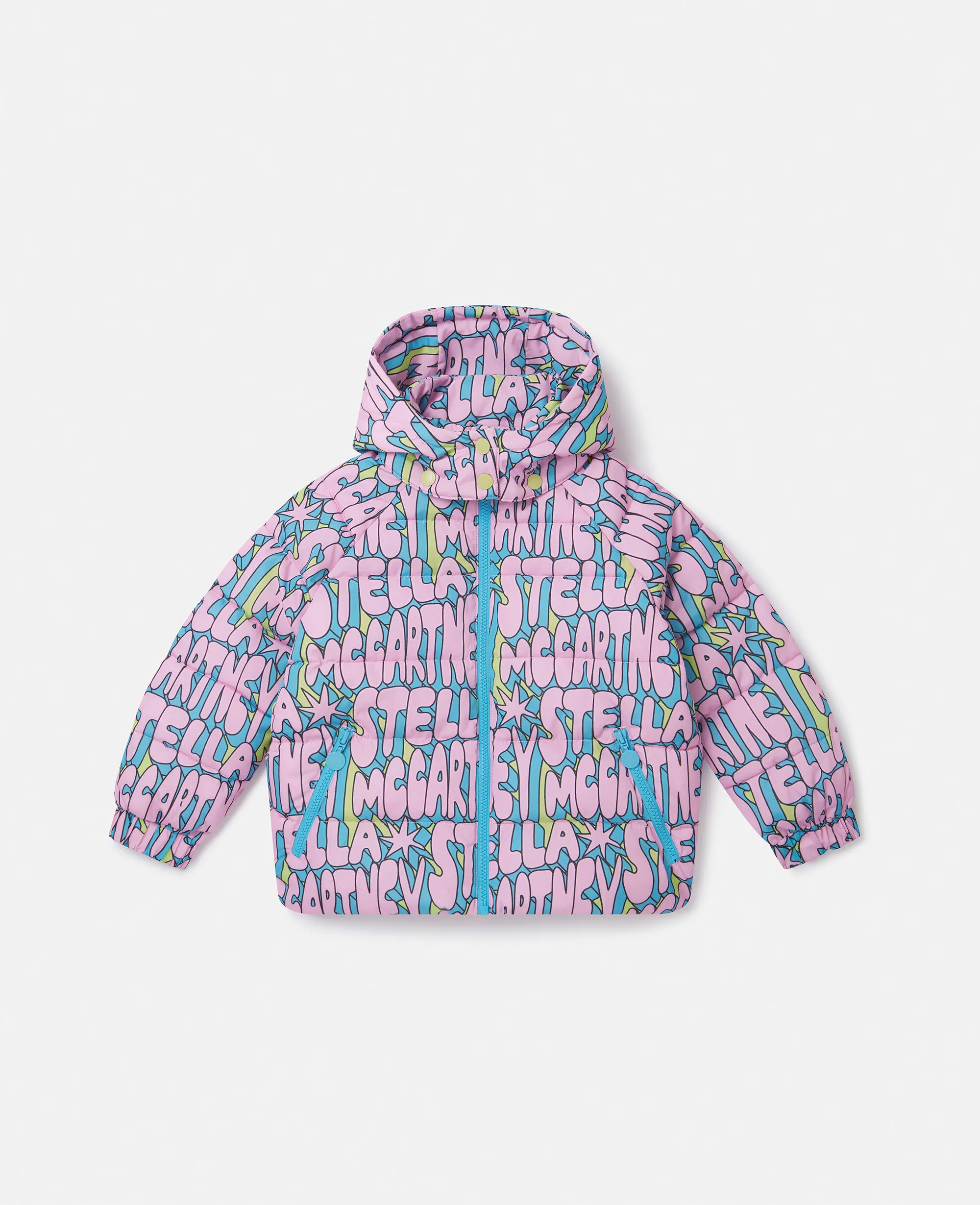 Stella Print Puffer Coat