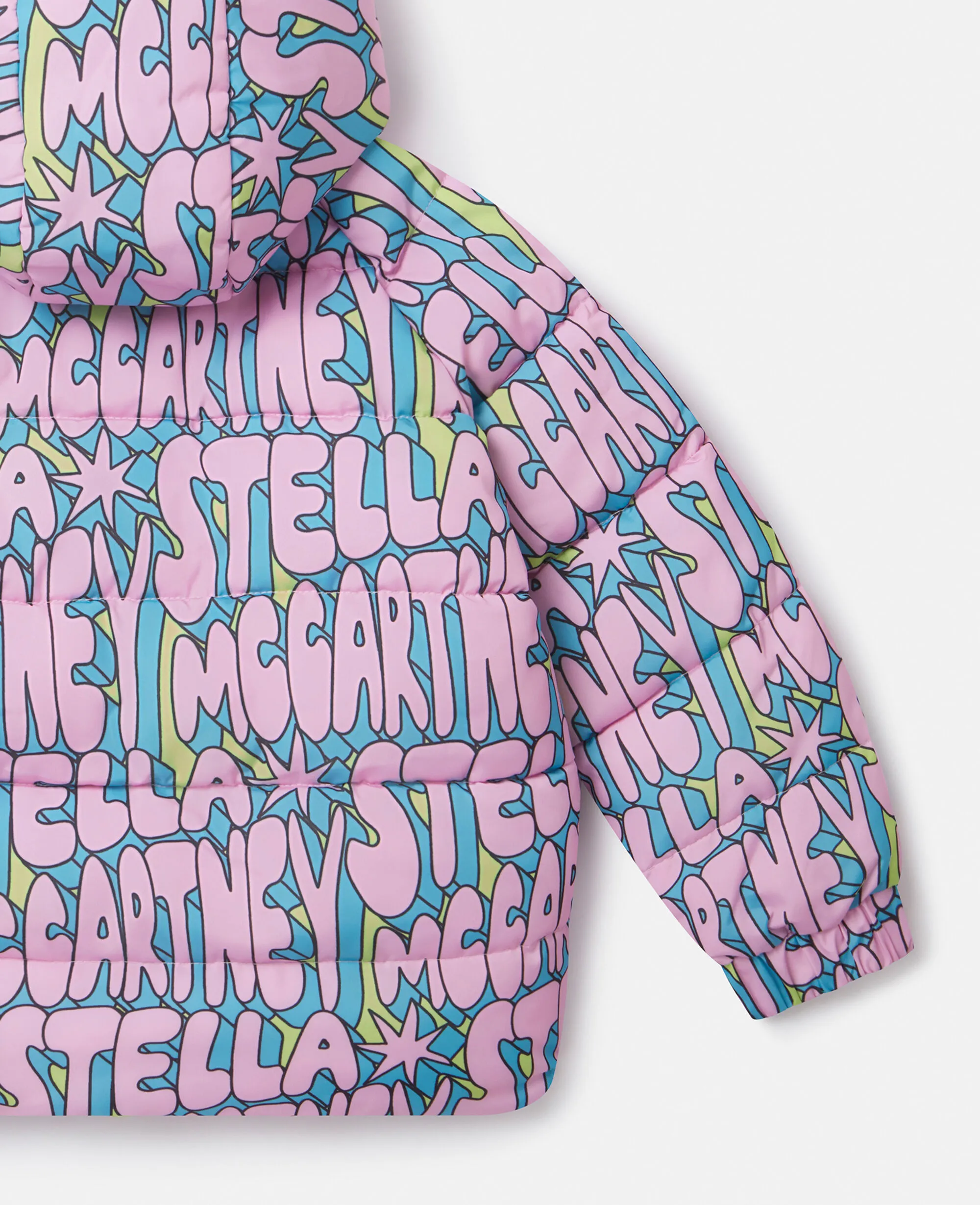 Stella Print Puffer Coat