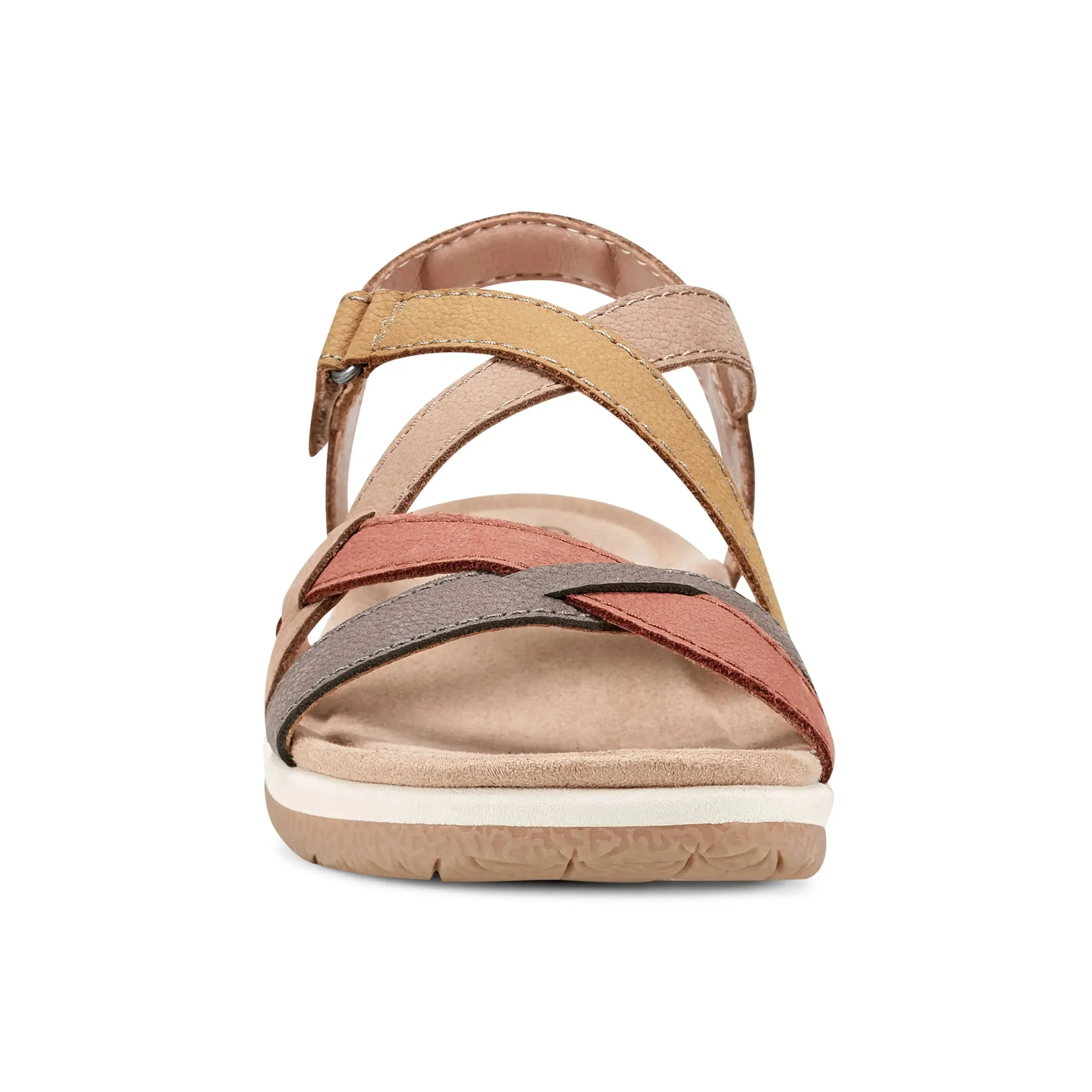 Sterling Casual Strappy Round Toe Flat Sandals