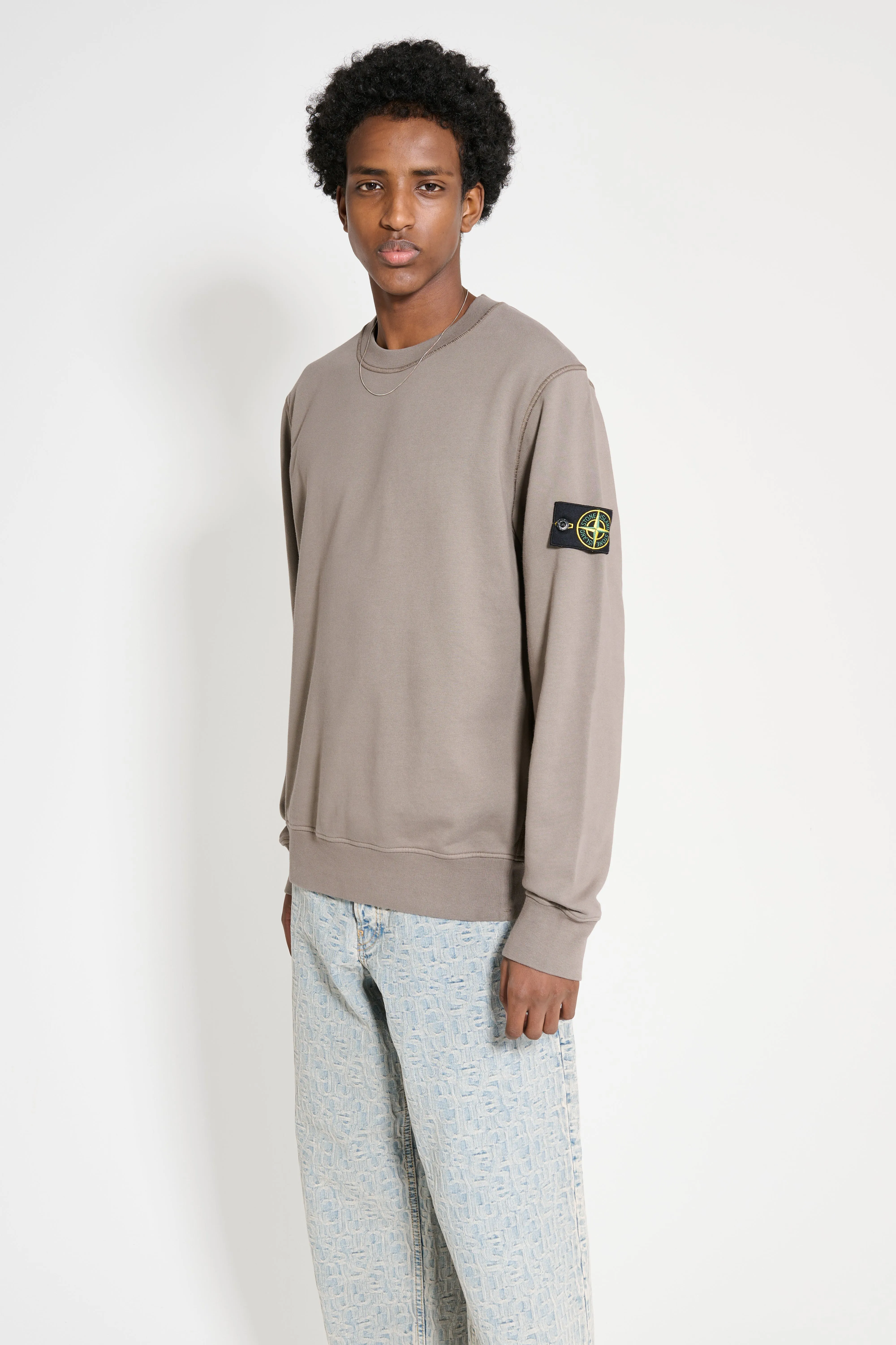 Stone Island GD Classic Sweatshirt Walnut