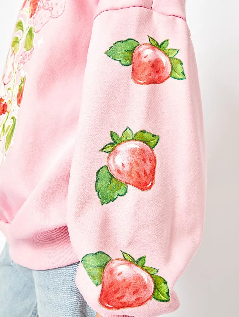 Strawberry Shortcake Sweatshirt in Pink