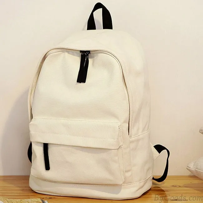 Student Rucksack School Bag Girl Canvas Backpacks