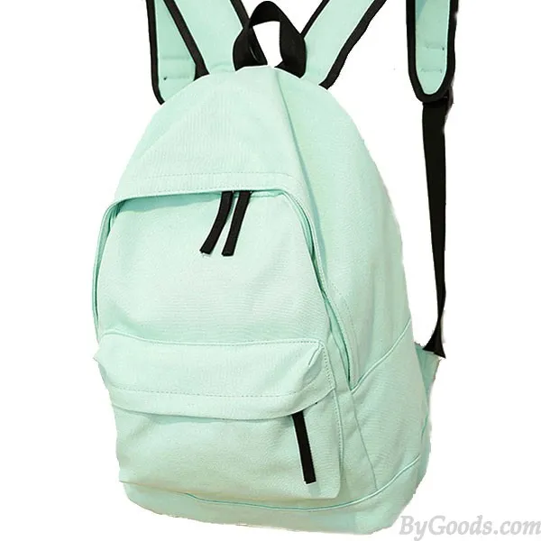 Student Rucksack School Bag Girl Canvas Backpacks