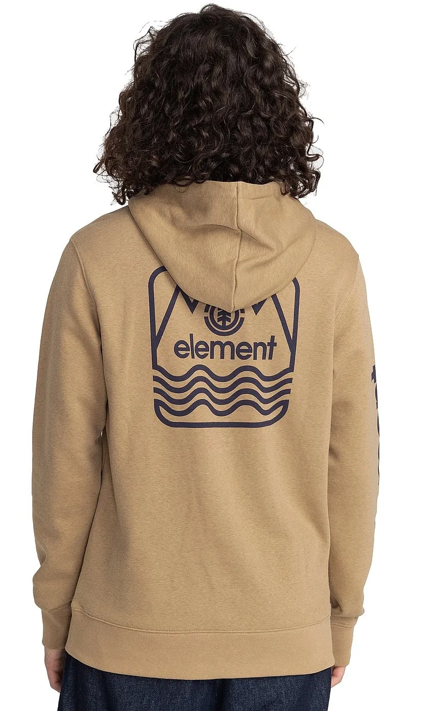 sweatshirt Element Peaks - Khaki - men´s