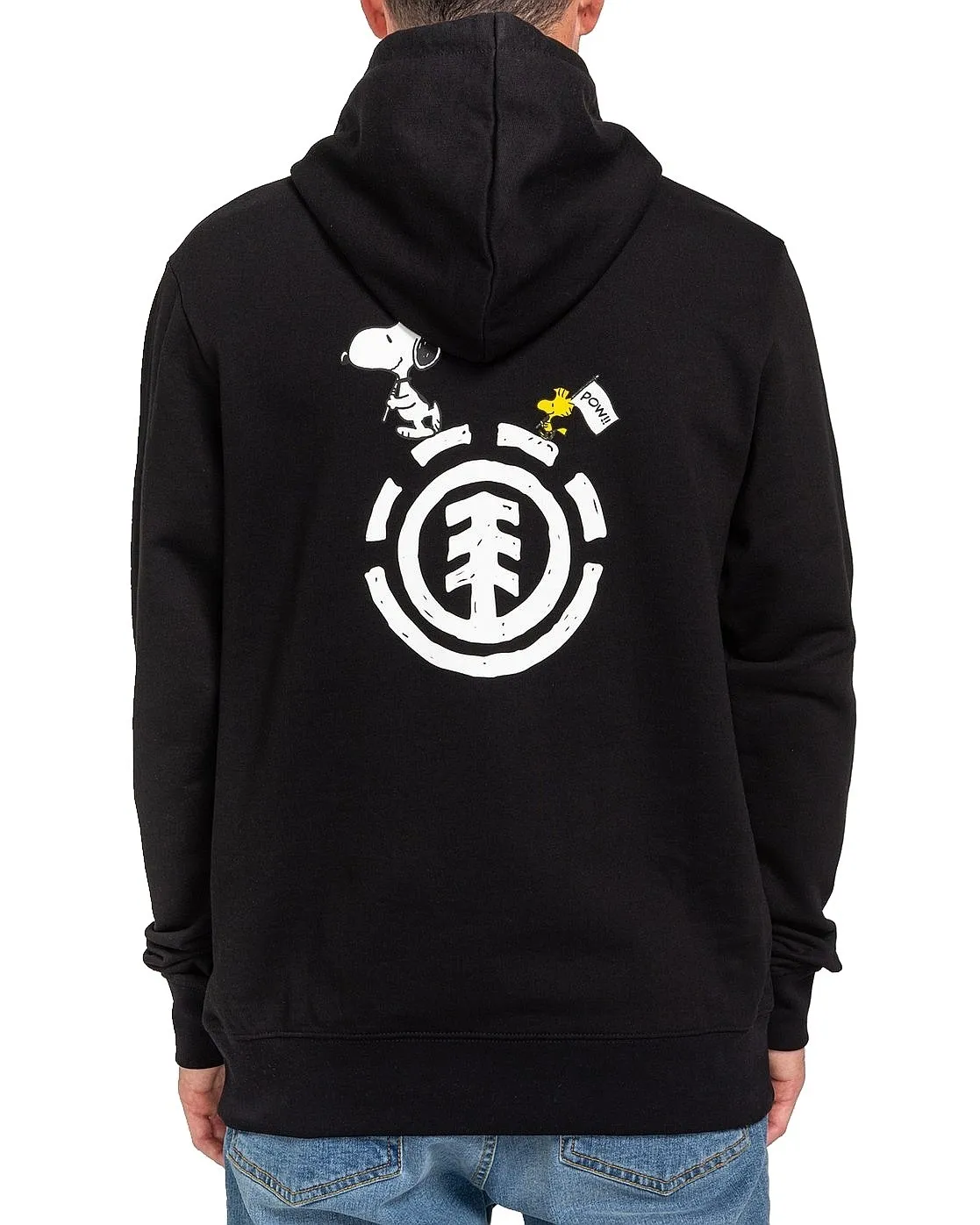 sweatshirt Element Peanuts Slide - Flint Black - men´s