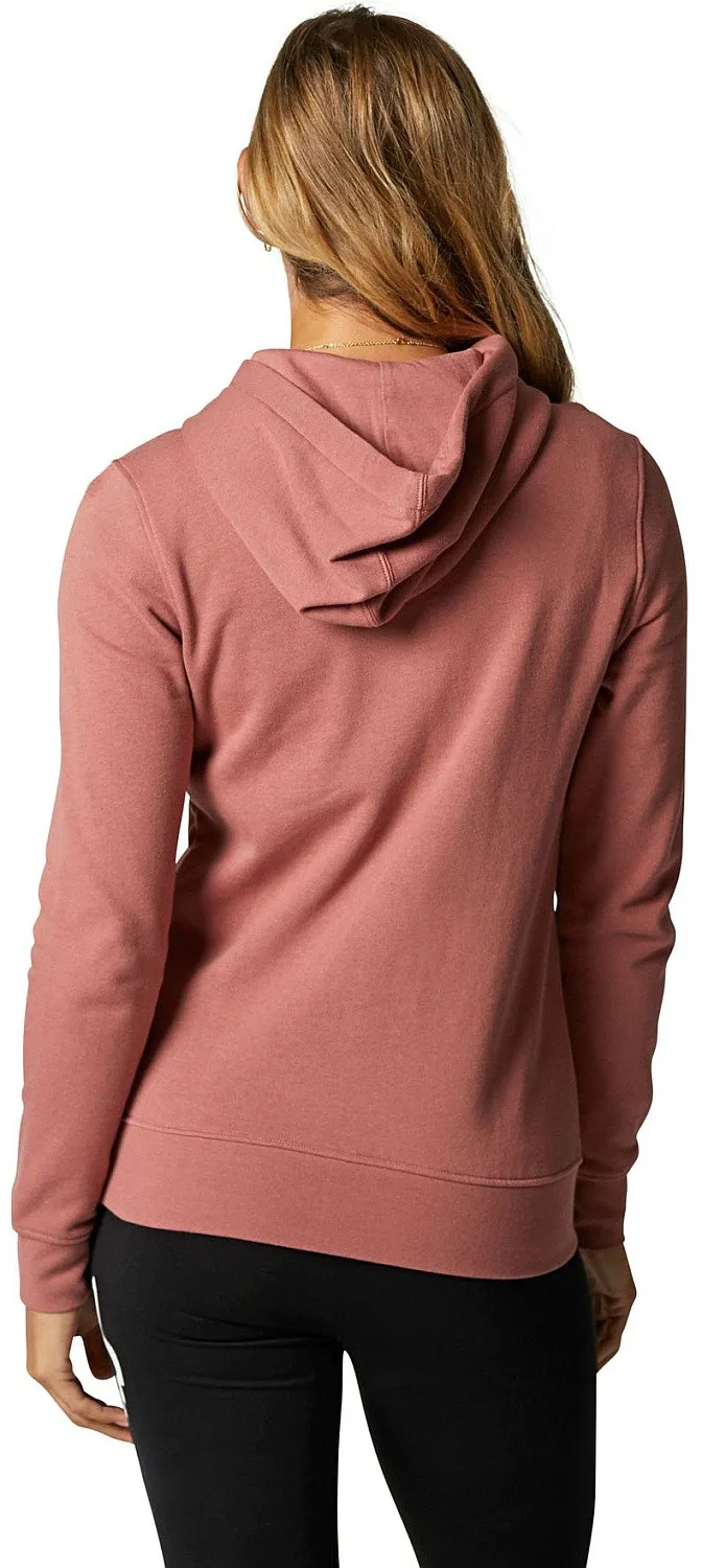 sweatshirt Fox Break Check Zip - Dusty Rose - women´s