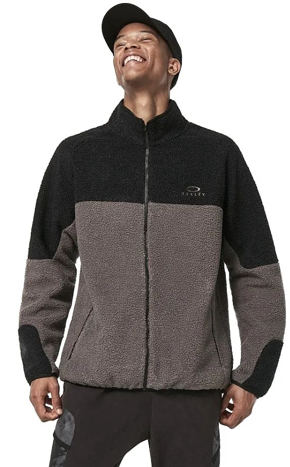 sweatshirt Oakley Wanderlust RC Zip - Black/Forget Iron - men´s