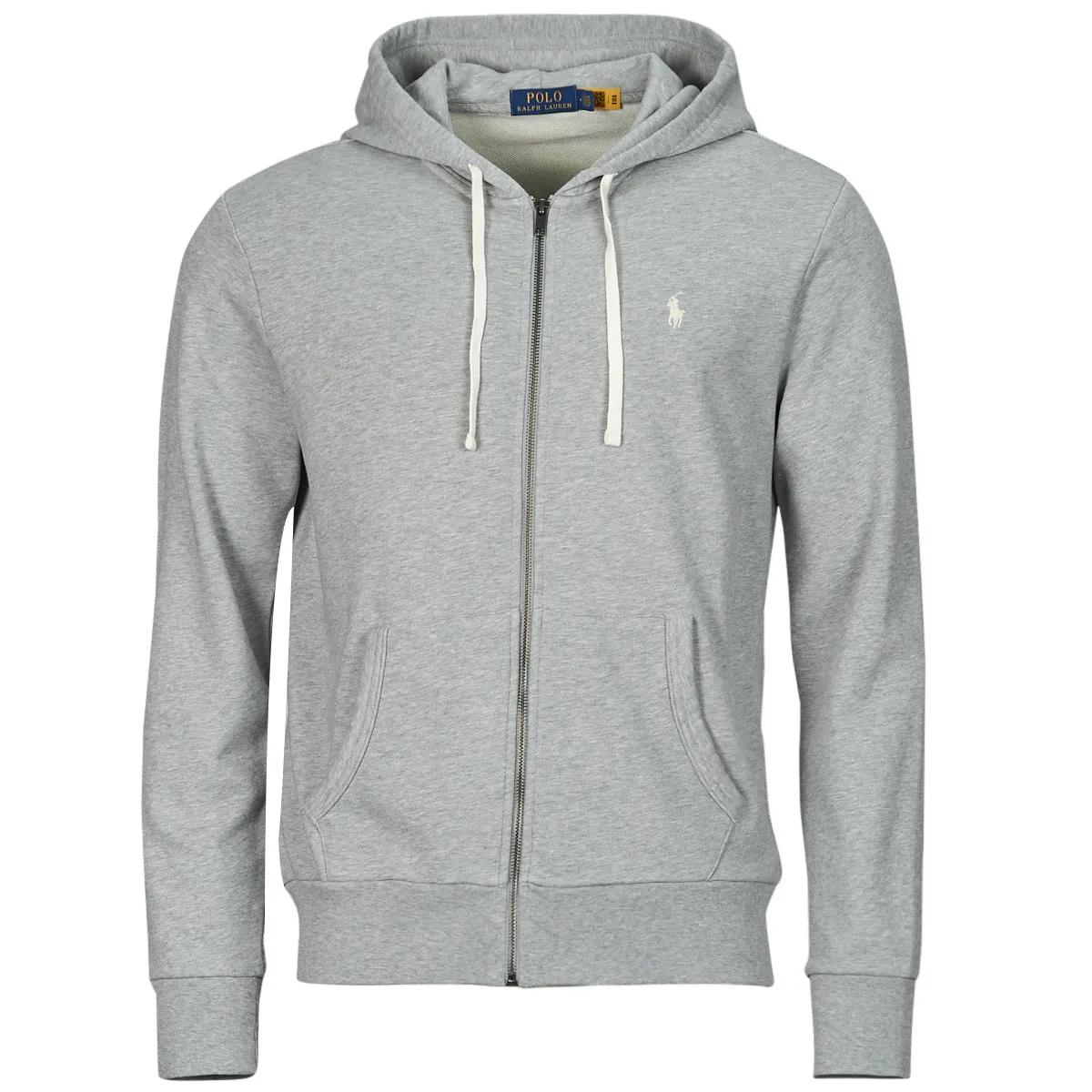 SWEATSHIRT ZIPPE EN MOLETON