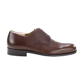 Sweet chestnut grained Derby Shoes - Leather outsole - DOVER