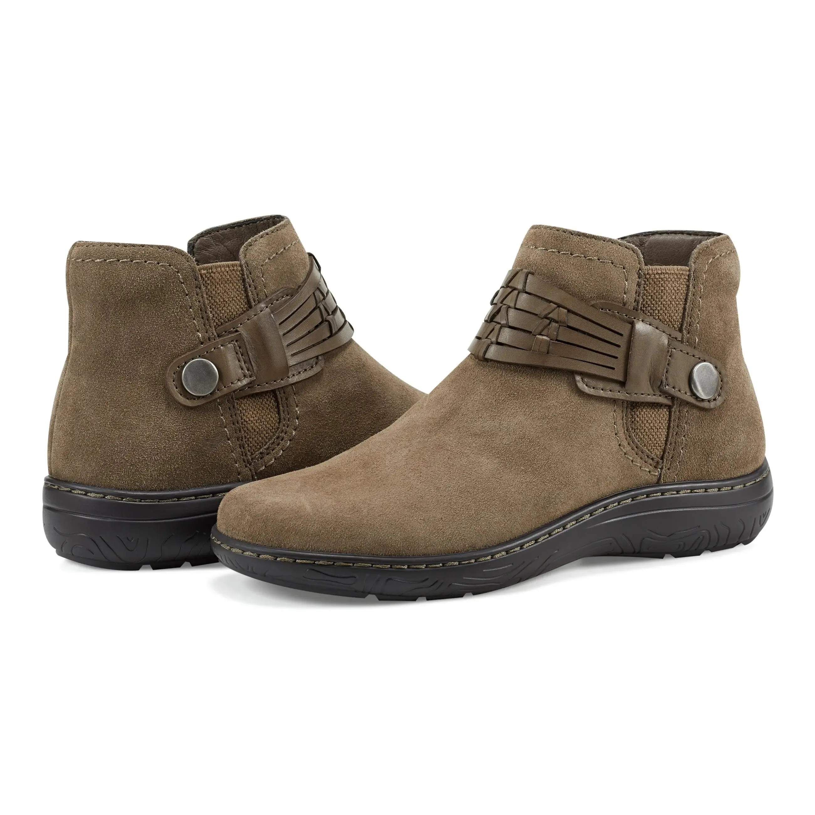 Synal Flat Casual Booties