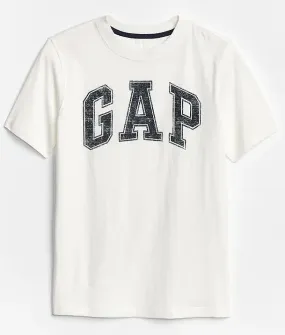 T-Shirt GAP V-New Arch Screen - New Off White - boy´s