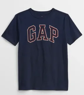 T-Shirt GAP V-New Arch Screen - Tapestry Navy - boy´s