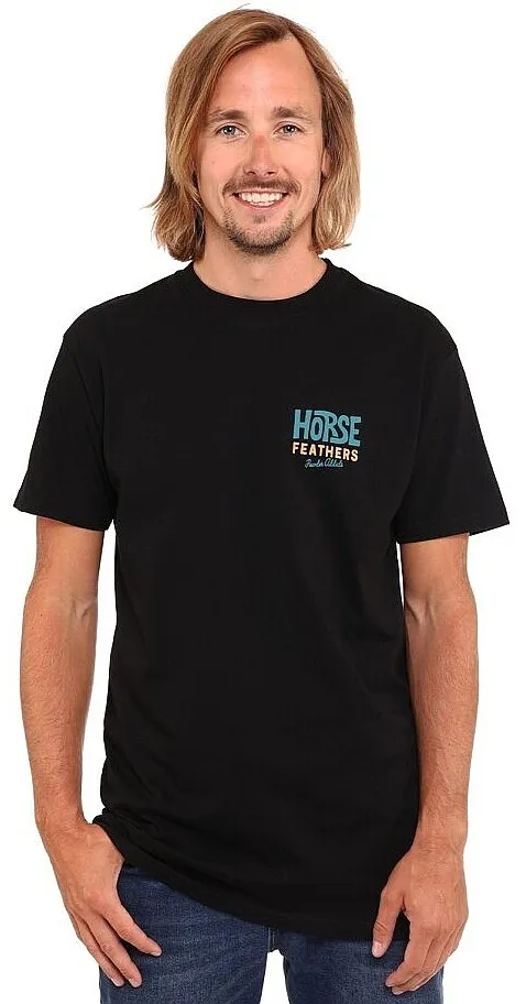 T-Shirt Horsefeathers Joyride - Black - men´s